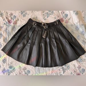 Faux Leather Skirt by Current Mood LARGE
